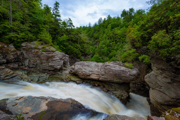 Blue Ridge Parkway Linville Waterfalls