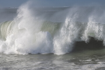 Rough Surf along the Westport Light Trail, WA