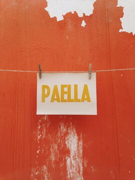 Paella signal drying up