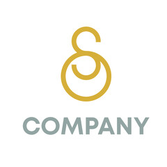 Fototapeta premium S logo 