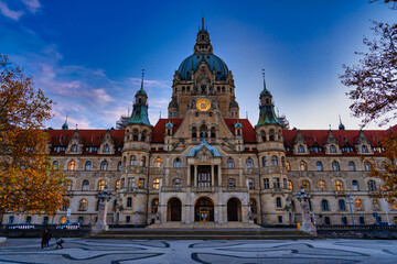 Fototapeta premium New town hall Hanover