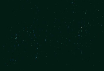 Light blue, green vector backdrop with gender signs.