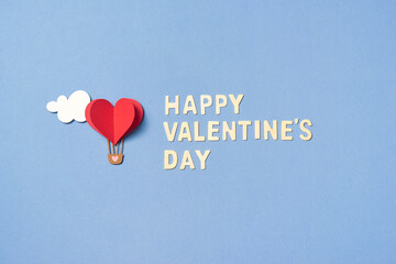 Happy valentines day decorative design