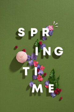 Spring minimal concept.
