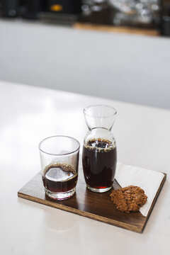 Ready to serve. Espresso.