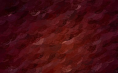 Dark Red vector texture with abstract poly forms.