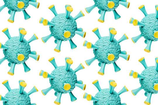 Viruses pattern.
