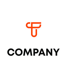T logo