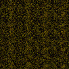 golden on black abstract seamless texture