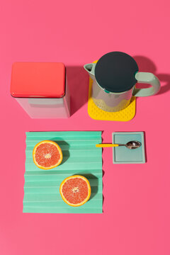 Colorful breakfast