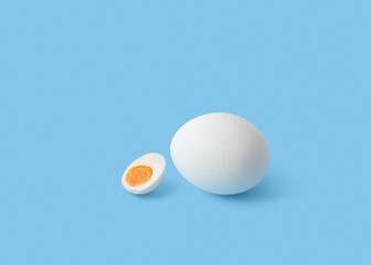 Organic boiled farm-fresh eggs.