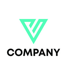 V logo