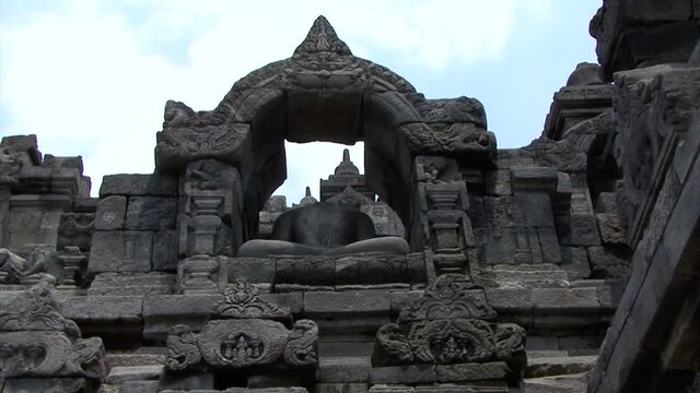 Borobudur Temple, UNESCO World Heritage Site, Central Java, Indonesia, Buddhist Temple.