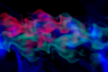 Fototapeta na wymiar abstract colorful wavy smoke background