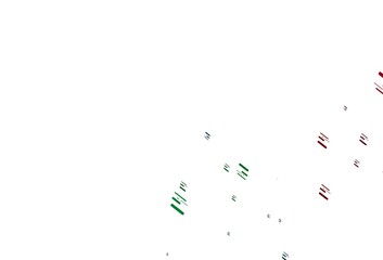 Light Multicolor, Rainbow vector layout with flat lines.