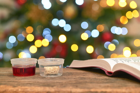 Communion In One Time Use Containers To Protect People