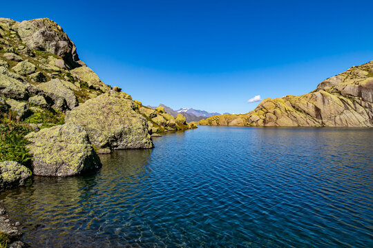 lake in the mountains