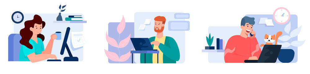 Collection of working and e-learning.