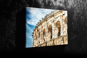 Canvas photo print