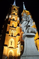 Ostrów Tumski in Wrocław, Poland