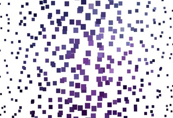 Light Purple, Pink vector background with rectangles.