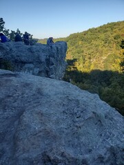 rocks in the mountains