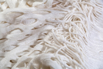 Textured fabric-based material for craft and creativity