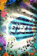 A picture of the beautiful view of Golden words