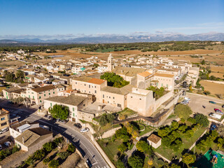 Fototapeta na wymiar Dominican convent, Lloret de Vista Alegre, Mallorca, Balearic Islands, Spain