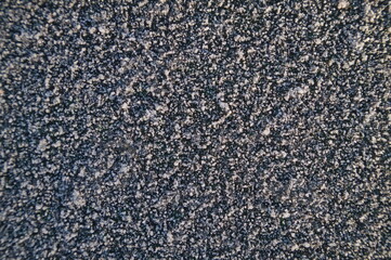 abstract textured drawing: frost on a wooden Board