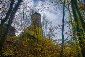 Burg Braunfels in Hessen im Herbst, ist immer eine Reise wert