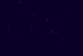 Light Pink vector texture with disks.