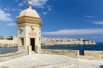 View of Valletta, Malta's capital, from Senglea.