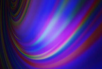 Dark Purple vector abstract blurred background.