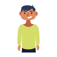 young man avatar character icon