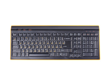 black keyboard