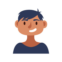 young man avatar character icon