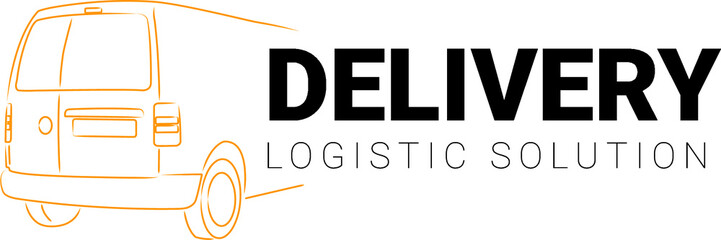 Fototapeta premium Logo design for a transport company