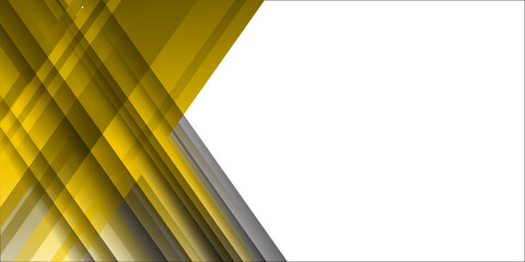 Modern 3d yellow gold abstract business corporate presentation background with line stripes. Modern gold background with overlap shadow slice paper cut style. 2021 trend colors