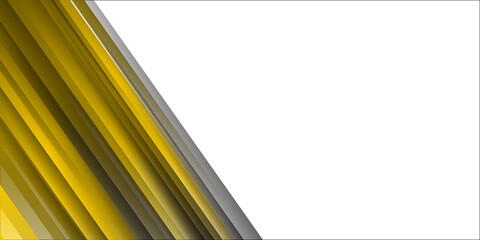 Modern yellow white abstract presentation background with white space for text