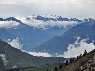 landscape in the mountains