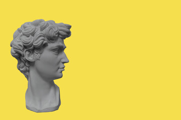 Trendy zine culture object Color 2021 Ultimate Gray Illuminating yellow