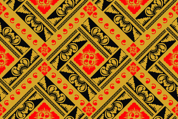 Motif Bali, Indonesia. with modern colors. exclusive background. Vector. EPS 10