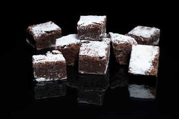 Se antojan brownies de chocolate