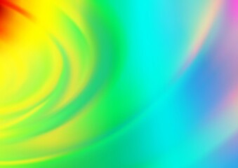 Obraz premium Light Multicolor, Rainbow vector modern elegant background. A completely new color illustration in a bokeh style. A completely new template for your design.