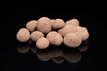 Macadamia de chocolate como postre