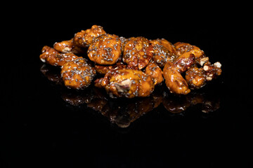 Nuez caramelizada un rico postre