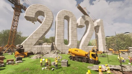2021 building construction workers 3D Graphics of sunset 3D Graphics of 2021 building construction cranes with workers sunset 
2021 construction 3d Rendering workers and heavy duty winter snowy day 
