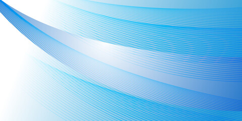 Blue White Gradient Abstract Background with blank space for text. Blue white corporate business presentation background