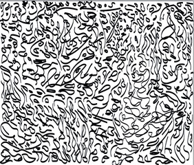 patr&oacute;n de l&iacute;neas org&aacute;nicas - doodles